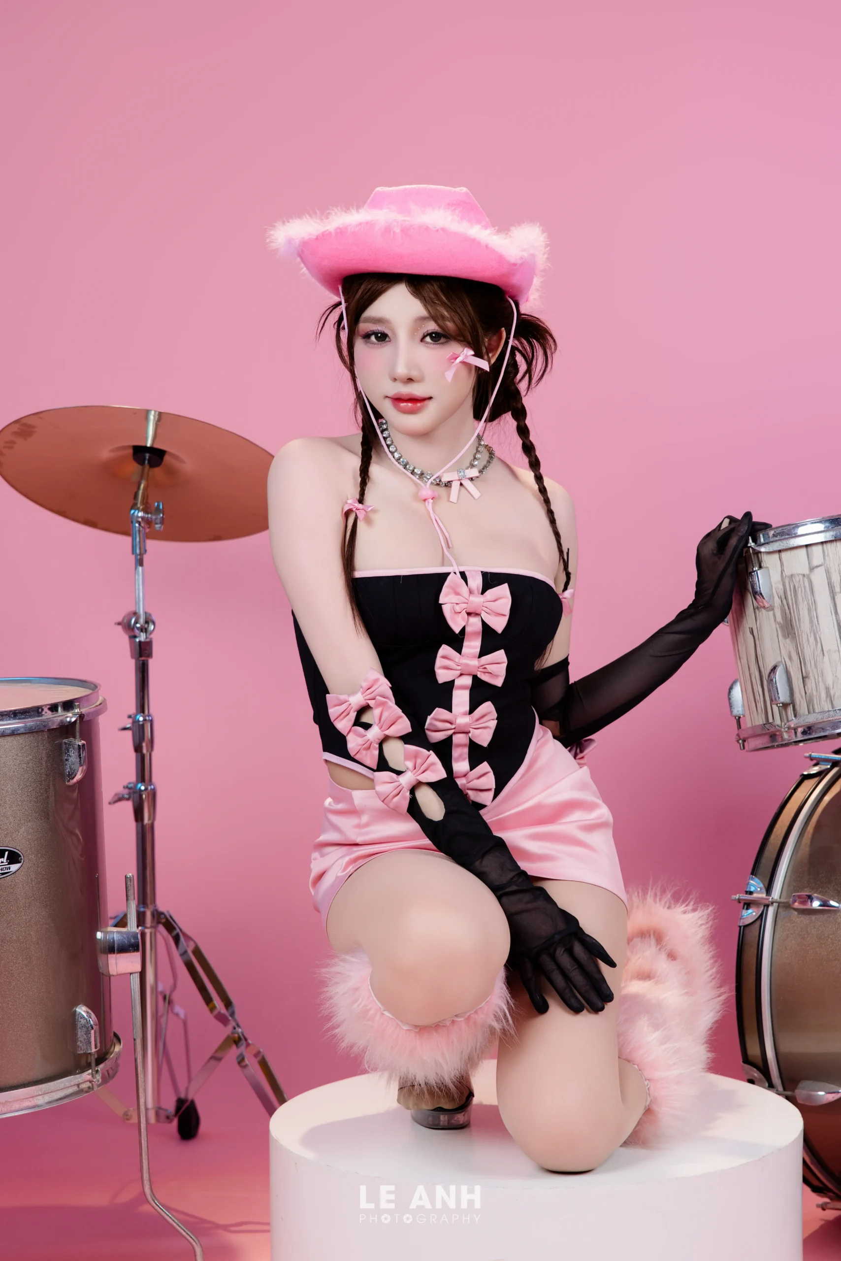 Concept “Pink Rhythm” – Giai Điệu Ngọt Ngào Trong Sắc Hồng Cá Tính 🎀🥁 - Ảnh 4