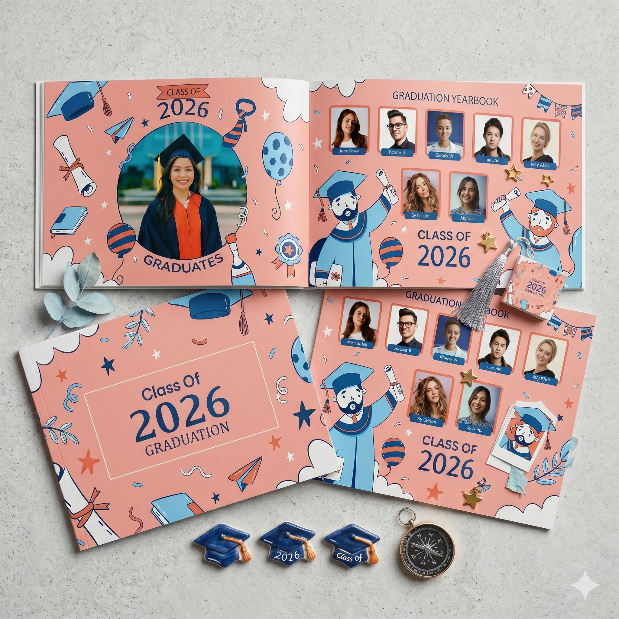 Thiết kế Yearbook cho học sinh lớp 12