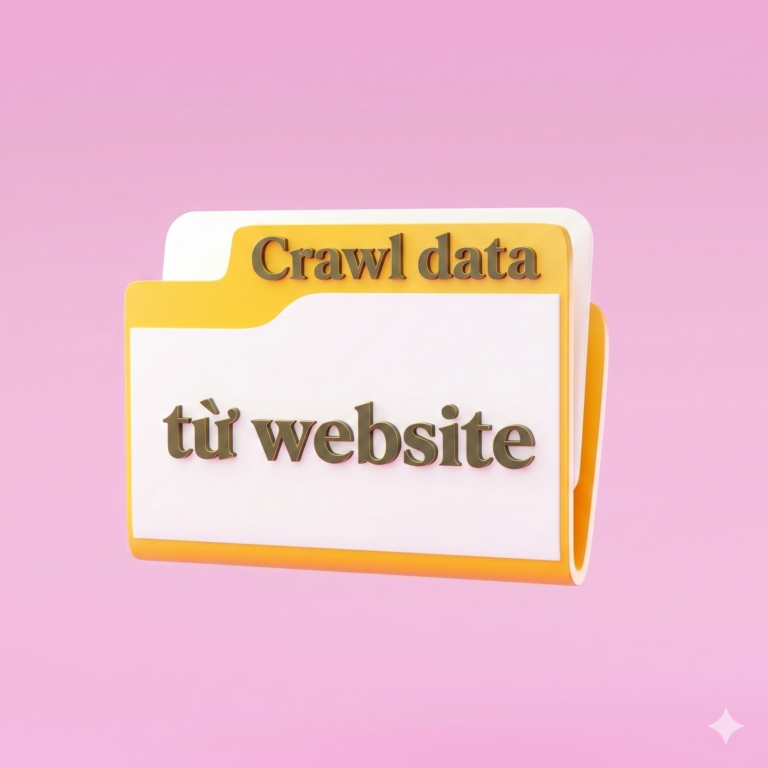 Crawl data từ website (không login) → xuất file Excel