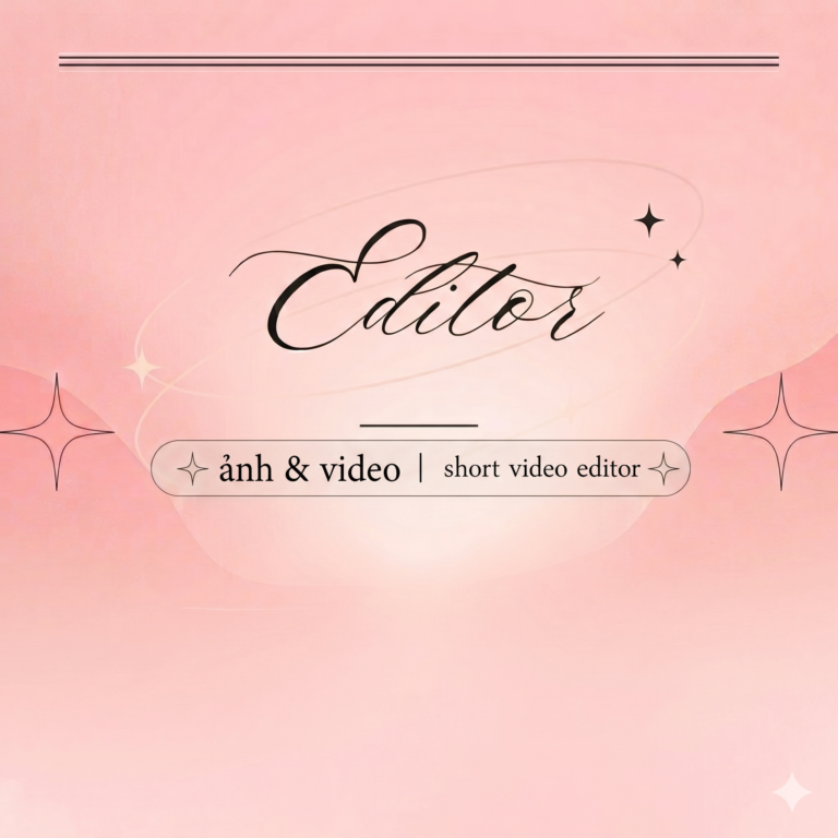 Edit video ngắn