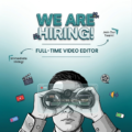 Video Editor Remote Full Time